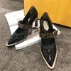Nuove donne tacchi alti moda scarpe eleganti scarpe a punta in pelle verniciata selvaggia sexy scarpe da donna con una sola parola scarpe da donna