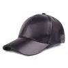 For Men Snapback Women Golf Hat Black White Red Baseball Cap PU Leather Strap Caps Custom Bone Trucker Hats90999215183697