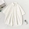 White Shirt Mens ummer Short Sleeve Casual Solid Men Shirts Work Business Formal Camisas Pocket Chemise Homme 7+Color 210524