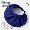 Czapki na zewnątrz Summer Sun Big Rzym Klasyczny Bowknot anty-UV Headbands Kobiet Visor Puste Top Szybko suszony