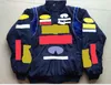 F1 Formula One Racing Suit Men039s Motorcycle Winter Cotton Jacket Loose Windproof Jacket Men039s and Women039s Embroider2527566