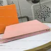 Borsa da toilette rosa da donna estiva 2021 Borse pochette firmate da 26 cm stampate con sacchetto per la polvere 3 colori