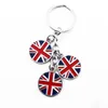 Flag سلسلة المفاتيح أشكال مختلفة النمط البريطاني قلادة هدية لصالح سيارة المملكة المتحدة الأمريكية الشؤون الخارجية الهدايا الأعلام سلسلة مفتاح سلسلة