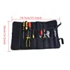 Multi Pocket Oxford Cloth Väskor Fällbar bil Reparation Kit Bag Stora rullade Arbetsreparation Verktyg Storage Toolkit Organizer