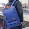 Moda Uomo Casual Zaino per computer Leggero Laptop da 15,6 pollici Lady Zaino da viaggio antifurto Borsa da scuola per studenti grigia 210929