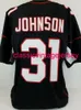 Men Women Youth David Johnson Custom genaaid Black Football Jersey XS-5XL 6XL