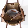 Evening Bags High-quality Leather Contrast Color Bucket Bag 2021 Fashion Large-capacity One-shoulder Handbag Cc2820