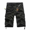 Short cargo camouflage en coton pour homme vtement de marque confortable fourni sans ceinture collection t 220312