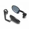 Motorcycle Bike Cruiser Chopper ATV Aluminum 7/8'' 22mm Handle Bar End Side Rear View Mirror