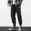 Mode Streetwear Men Jeans Högkvalitativ lös passform Retro Vintage Designer Denim Cargo Pants Hip Hop Joggers Wide Ben Brousers