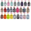 30ml Hand Sanitizer Houder Sleutelhanger Feest Gunst Mini Fles Cover Vierkant 195 Kleuren