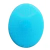 Zachte Siliconen Reiniging Pad Wash Face Facial Exfoliating Brush Spa Skin Scrub Cleanser Tool DAF125