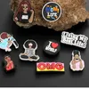 100pcSlot Cartoon PVC Charms Accessoires Diy Shoes Decoration for Jibz Kids Favor Kawaii Cute Xmas Gift U3780941