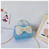 Children's Mini Purse 2021 Cute Kids Shiny Purses and Handbags Mini Bow Crossbody Kawaii Little Girl Party Hand Bags Tote