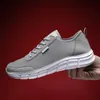 Chaussures de haute qualité pour hommes maille respirante noir blanc gris hommes légers sport filets de loisirs baskets baskets mode jogging en plein air marche