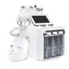 7 in 1 Hydrofacial Microdermabrasion Ultraschall-Hautwäscher Bio RF Kalthammer Wasserdermabrasion Spa Hautporenreinigungsmaschine mit LED-Gesichtsmaske Verkauf