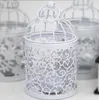 Hållare dekor trädgårdsfall leverans 2021 metall fågelbur ihålig vintage ljushållare smidesjärn hem dekoration bröllop romantisk födelsedag
