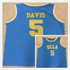 #5 Baron Davis UCLA Bruins College University Retro Retro Throwback Basketball Jersey Personalize qualquer número de tamanho e nome do jogador