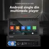 Ny bilradio 1Din Android Multimedia Video Player Navigation 7 "Screen GPS Bluetooth MirrorLink Autoradio Universal Stereo Mottagare
