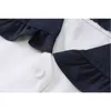 Стильная однобортная лоскутная белая блузка женская летняя улица, повседневные рубашки рюмки офисные дамы v шеи blusas 210515