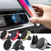 Mini Magnetic Car Mount Holder Air Vent Abs Moversal Universal for iPhone15 Pro Max Samsung Huawei Android Smarthones