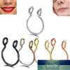 U-Clip-Nasenring für Frauen, gefälschte Piercing-Ringe, Ohrstecker, Schmuck, nicht durchbohrt, Nariz-Schmuck, Faux PercingNez Nasenseptum, Unisex