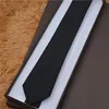 2021 High quality tie 100% silk with packing box classic Neck Ties brand men's casual narrow tieith for gift