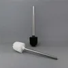 Brosse de toilette de salle de bains en acier inoxydable pour WC Cuisine Outils de nettoyage de poignée propre 210423