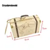 Gift Wrap Creative Mini Suitcase Candy Box Packaging Carton Wedding Event & Party Supplies Favors With Card