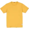 T-shirt sólida de verão 100% algodão compacto-siro girando o-pescoço de alta qualidade plus size roupas si980698 210716