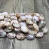 Forma de ovo Quartz Neklace Pulseira Pulseira, Ágatas Nugget Loose Beads, 15x20mm Gems Stone Beads para Jóias DIY