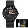 Mens Watches Lige Top Brand Luxury Waterproof Ultra Thin Date Clock Male Steel Strap Casual Quartz Watch Men Sports Wrist Watch 210329