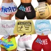 32 Kolory Legginsy Nowe Kobiety Szorty List Drukowane Seksowne Mody Spodenki Sportowe Mini Sexy Trening Ubrania