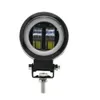 3 inç 12/24 V 6500 K 20 W Yuvarlak LED Iş Işık Ile Beyaz Melek Gözler Işıkları Spot Sis Işık Araba Tekne Motosiklet Için