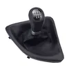 5 6 Speed ​​Shift Boot Fit para E87 x1 Esquerda / Direita Drive Gear Alavanca Botão com m