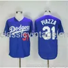 Вышивка Mike Piazza American Baseball Знаменитая джерси сшита мужчинами, женские молодежные бейсбольные майки размер XS-6XL