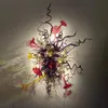 Contemporary Wall Lamp Hand Made Murano Lamps Sconce Nordic Style Multi Colored 50*120cm Abstract Glass Flower Living Room Home Decoration Modern