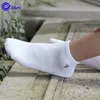 Męskie Skarpety 3 Pair Solid Color 3D Mężczyźni Niewidzialna Bawełniana Kostki Lato Compresion Boat Sock Mężczyzna Sox Duży rozmiar EU39-44