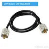 OEM UHF PL-259 Stecker auf UHF SO-239 Buchse RG58 Antennenverlängerungskabel PL259 Pigtail-Anschluss für CB Radio Ham FM Sender Fabrik