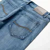 Zomer heren mode denim shorts hoge kwaliteit zakelijke casual match losse jeans mannelijke klassieke merk vijfpuntige broek 211108