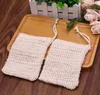 Natural Exfoliating Mesh Soap Savers Sisal Soaps Saver Bag Pouch Holder For Shower Bath Foaming And Drying