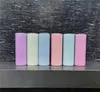 UV -kleur veranderende tumbler 20oz sublimatie tumbler zonlicht sensing roestvrij staal rechte mager tuimelaar met deksel en rietje