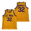 Maglia da basket da uomo JC Smith # 32 College Don Cheadle Earl The Goat Manigault Ricamo maglie da uomo cucite Shanghai Sharks