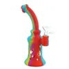 Fumer Pipe à eau dab rig incassable bong pipes tabac narguilé