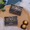 StoBag 5 pcs/Lot spécialement pour vous cadeaux de mariage pour les invités bonbons Chocotale emballage boîte en papier saint valentin faveur 210602
