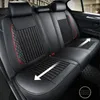 2021 fashion Ice silk stitching leather car seat covers For Audi a3 a4 A4LQ2 Q3 Q5 Universal Full set fit sedan suv black accessories set