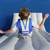 Andere Sportartikel Meeresparkspiele aufblasbare schwimmende Wasserturm-Kletterrutsche für Kinder und Erwachsene8806782