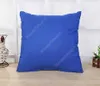 Home 45 * 45cm Home Sofa Throw Kussensloop Pure Kleur Polyester Wit Kussensloop Kussen Decor Kussensloop Lege Kerstcadeau DAW43