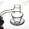 20mm Spinning Quartz Banger Smoke Domeless Bucket Blender Bangers Nails newest style for dab rig Glass Water Bongs Hookahs