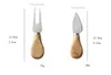 4pcs/set Wood Handle Sets Bard Set Bamboo Cheese Cutter Knife Slicer Kit Kitchen Cheedse Cutter Kichen Accessories